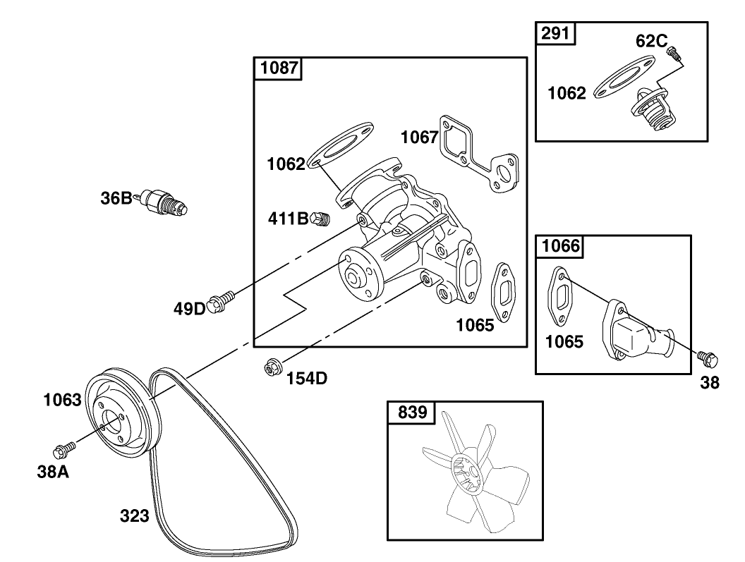Water Pump Assembly