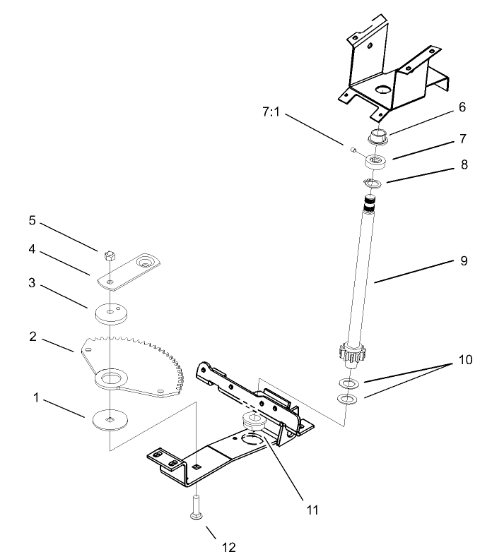 Lower Steering Assembly