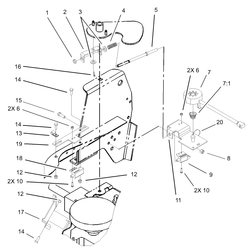 Cruise Control Assembly