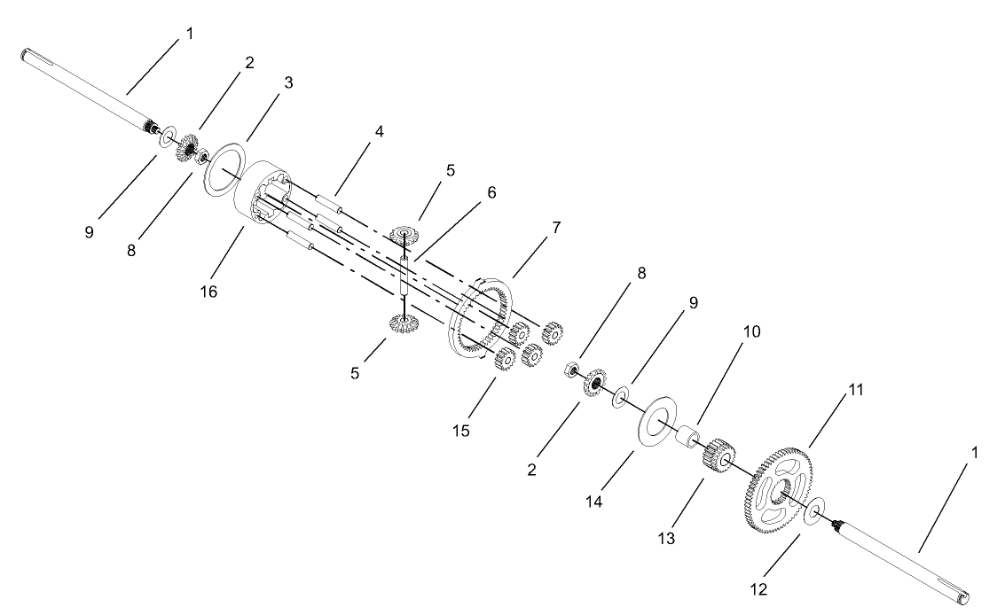 Differential Gear Assembly