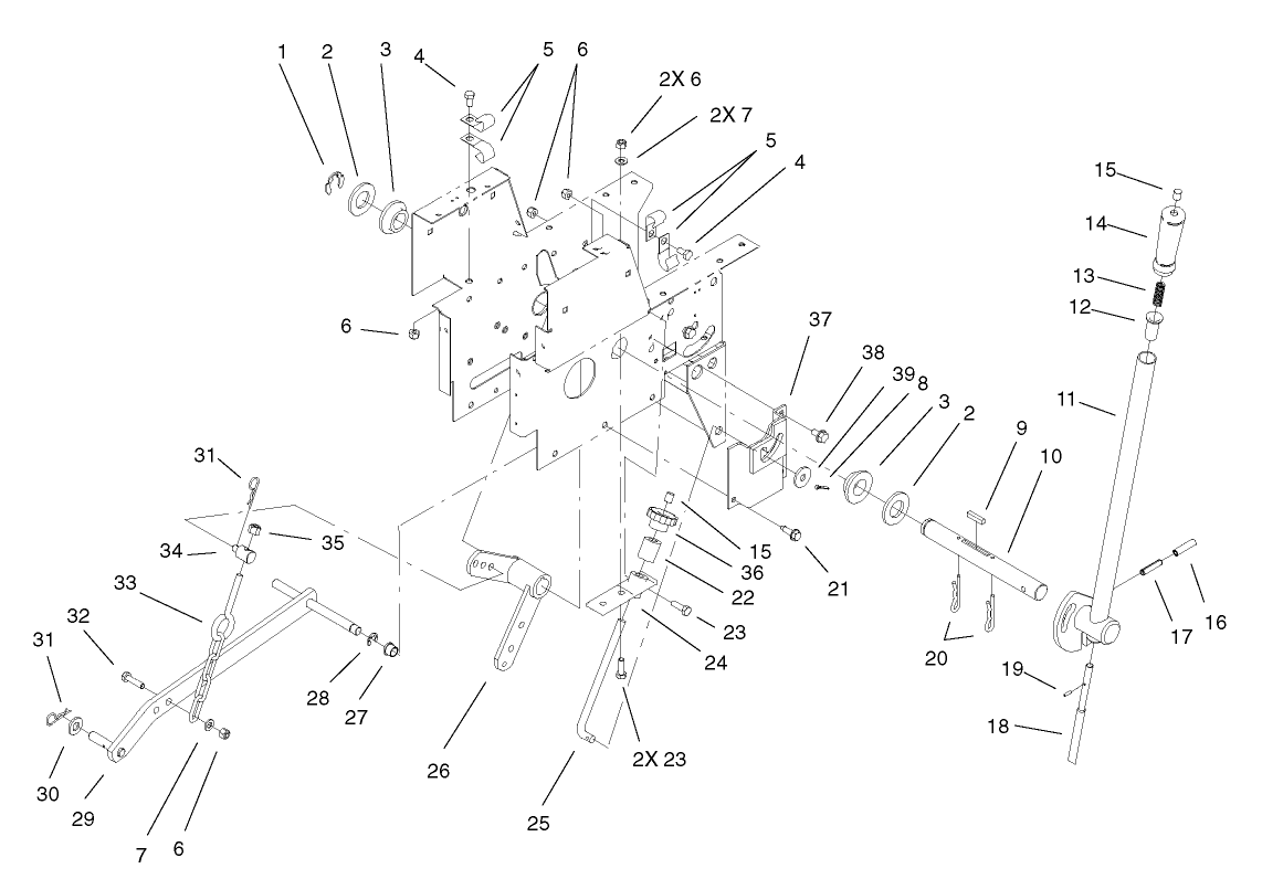 Manual Lift Assembly