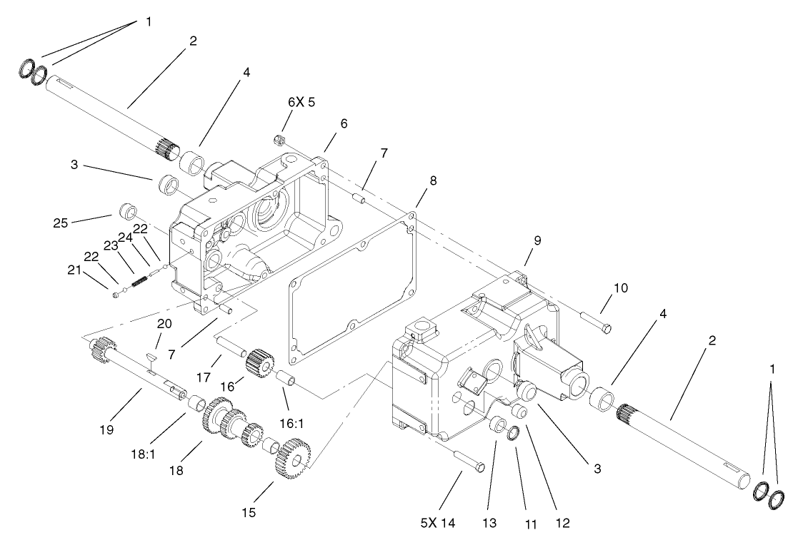 Transmission Case Assembly