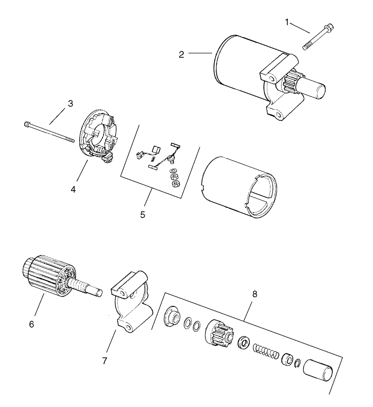 Starter Assembly  Kohler CH15S-44533