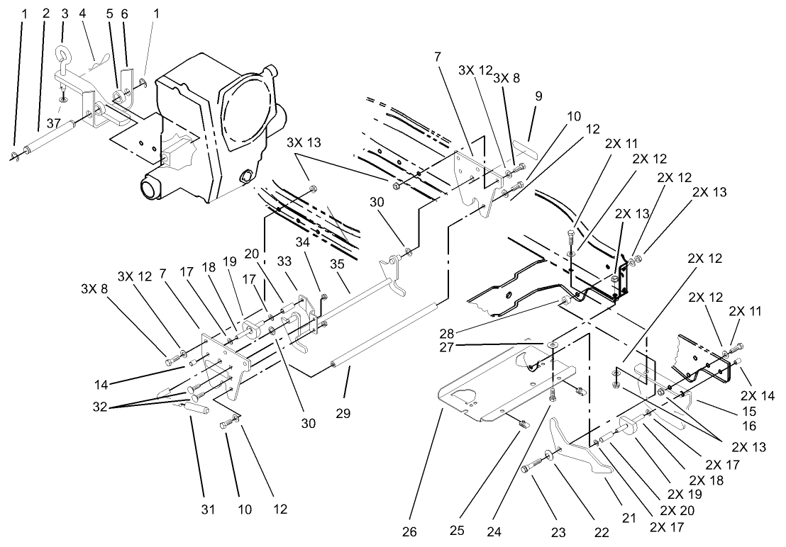 Attach-A-Matic and Hitch Assembly