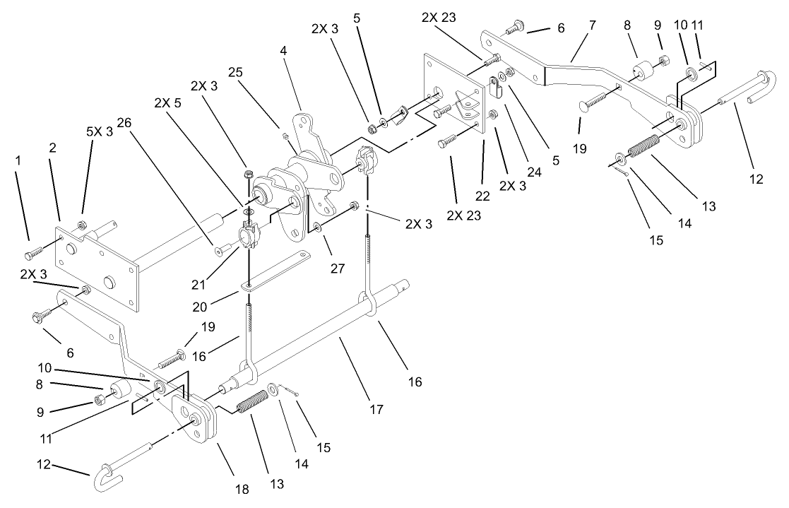 Hydro Lift Lower Assembly