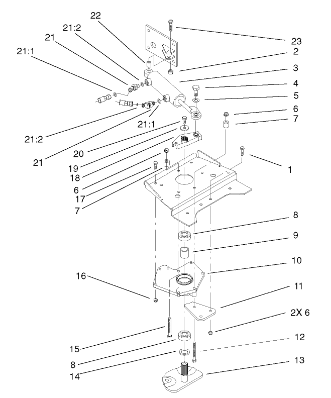Power Steering Lower Assembly