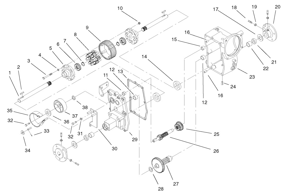 Hydro Transaxle Assembly
