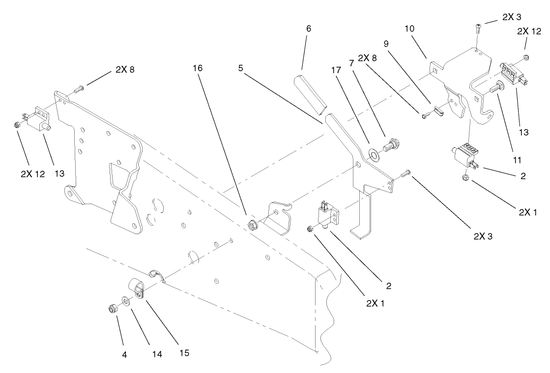 Parking Brake Upper Assembly