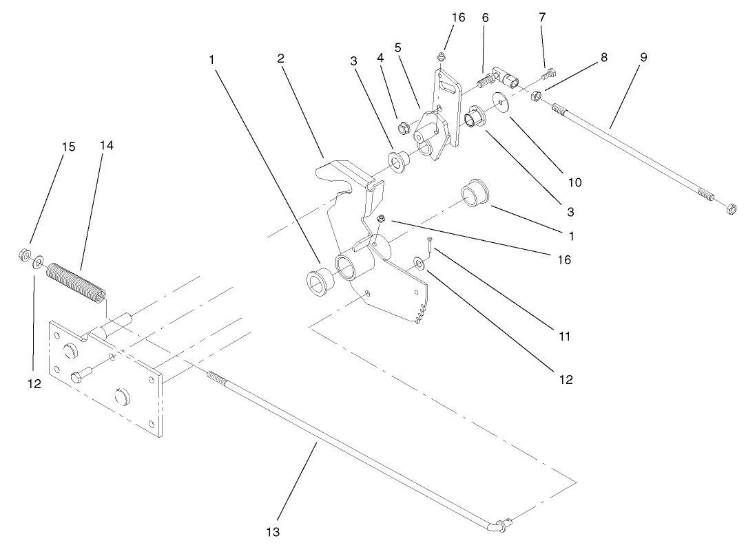 Parking Brake Lower Assembly
