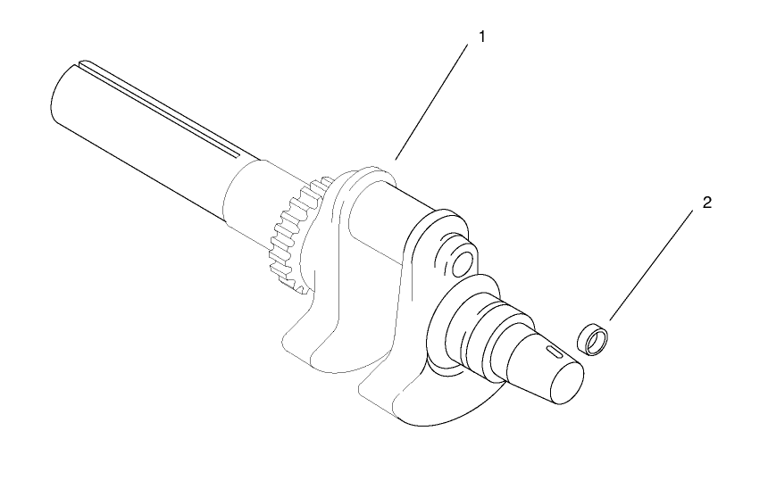 Crankshaft Assembly  Kohler CH22S-66545