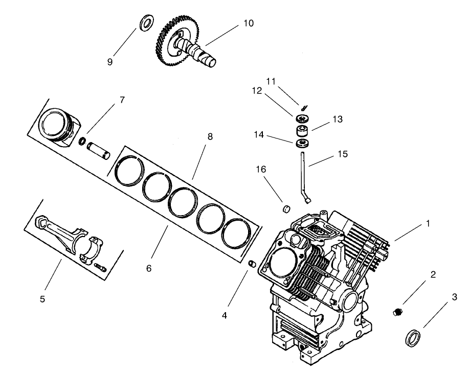 Crankcase Assembly  Kohler CH22S-66545