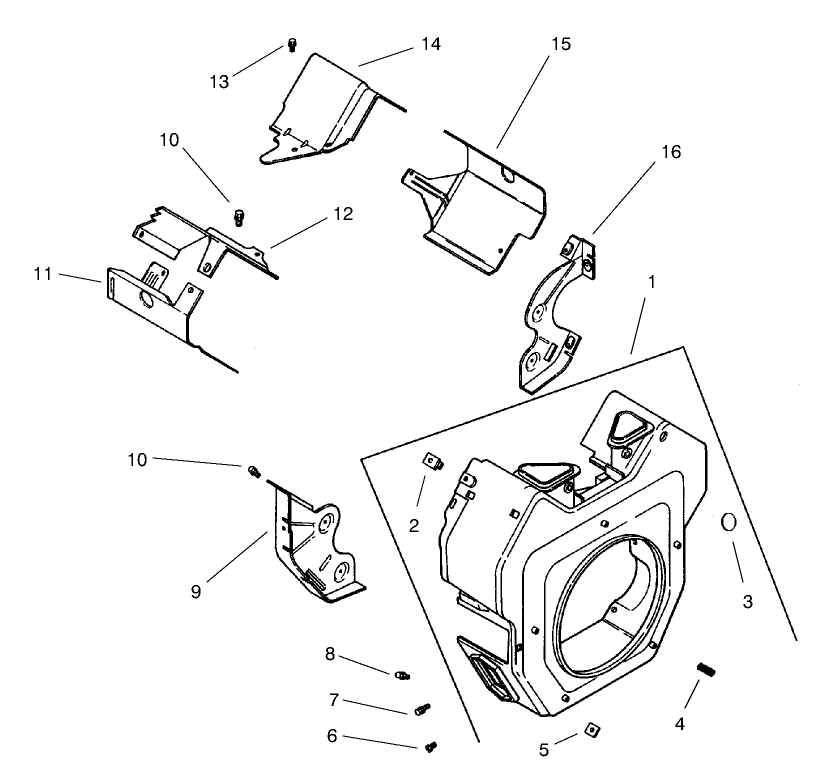 Blower Housing Assembly  Kohler CH22S-66545
