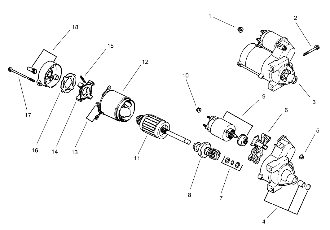 Starter Assembly  Kohler CH22S-66545