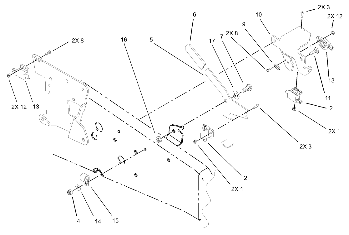 Parking Brake Upper Assembly