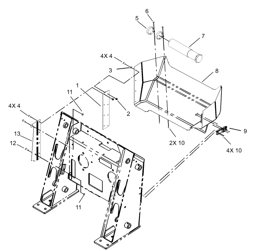 Rear Access Panel Assembly