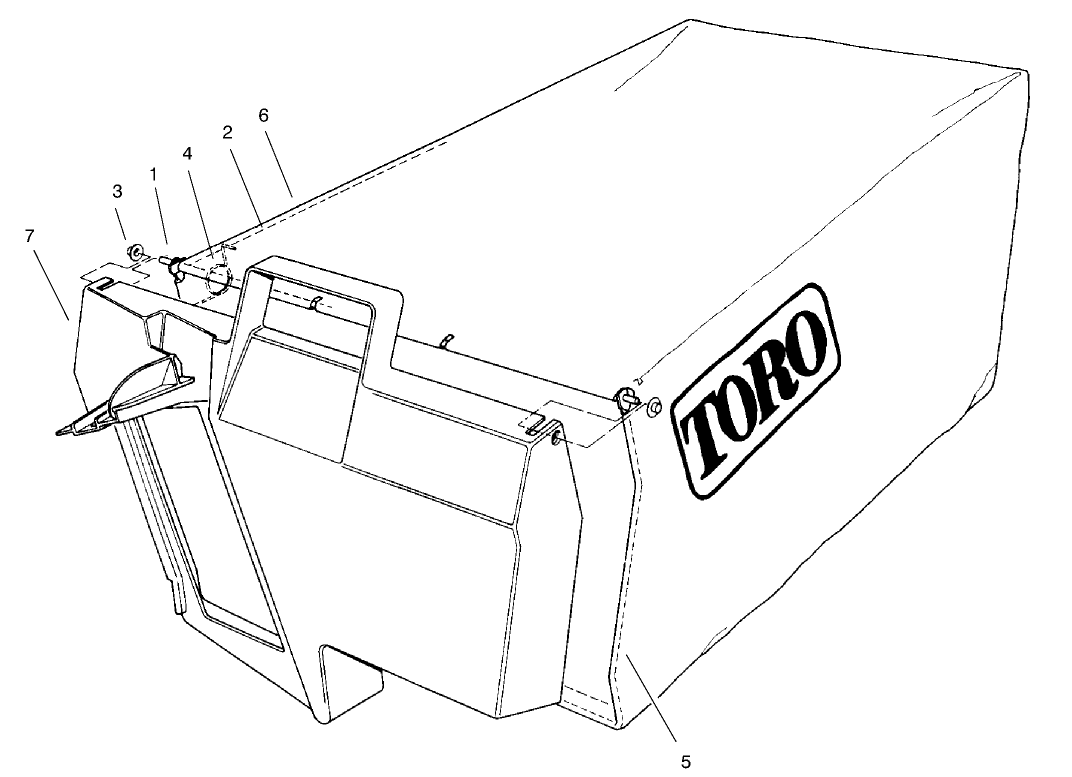Grass Bag Assembly No. 106-0975