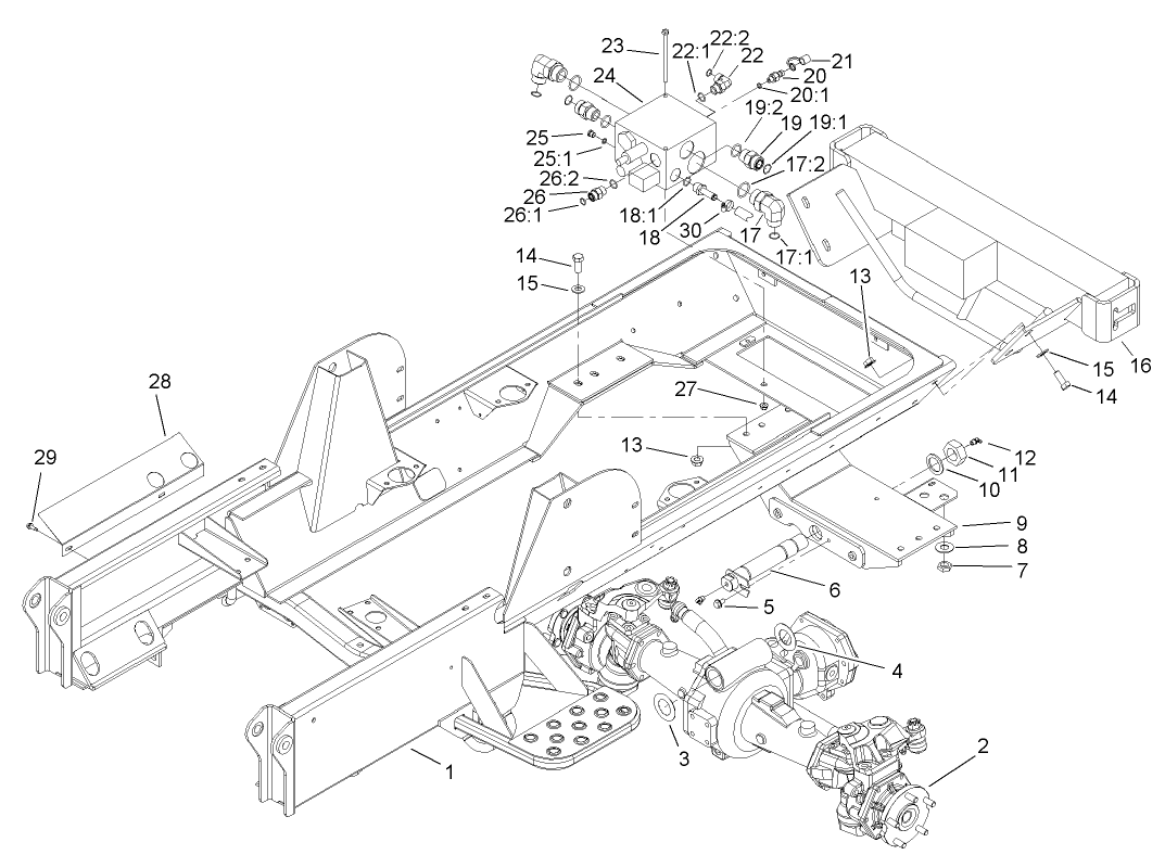 Frame and Bumper Assembly