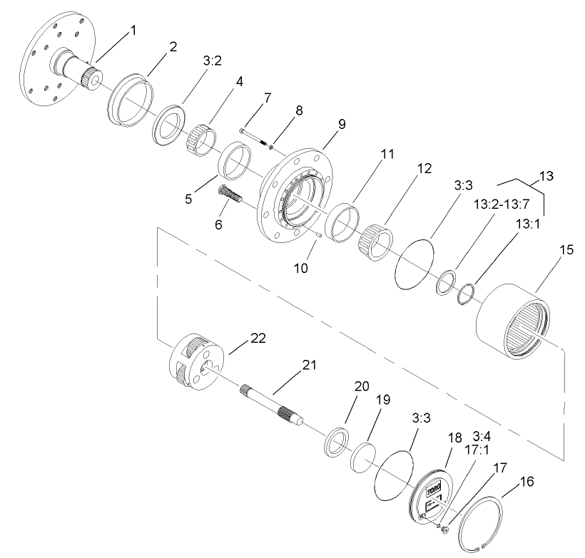 Planetary Assembly No. 105-4588-03
