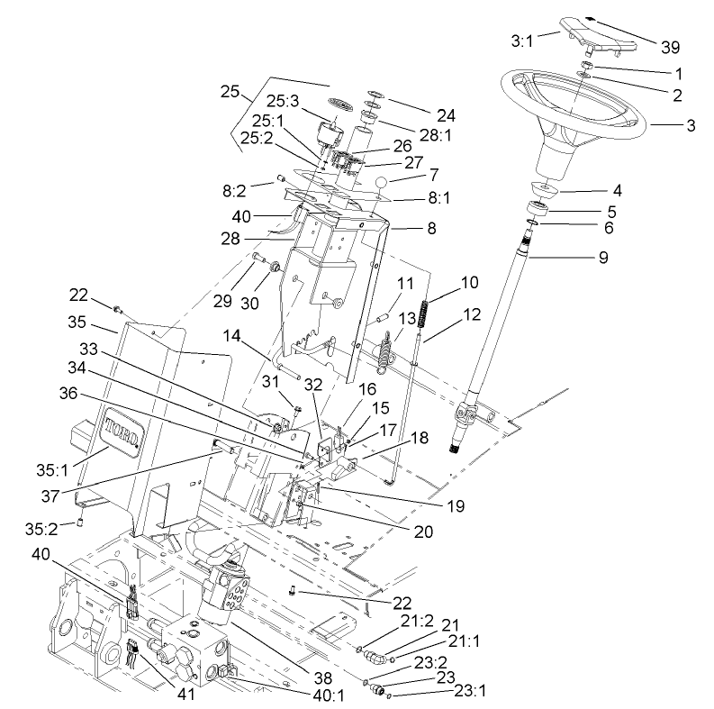 Steering Tower Assembly