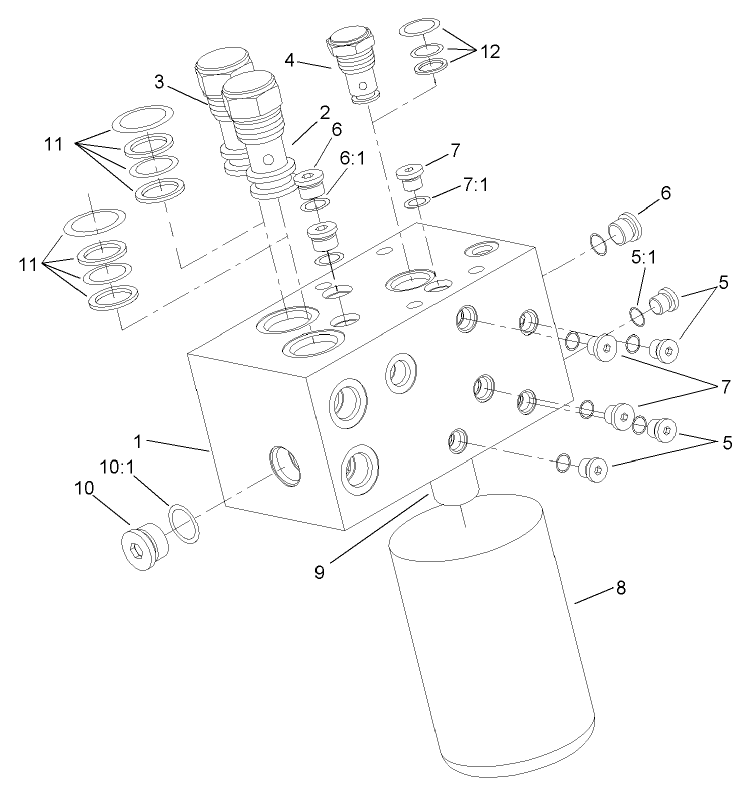 Filter Manifold Assembly No. 100-5558