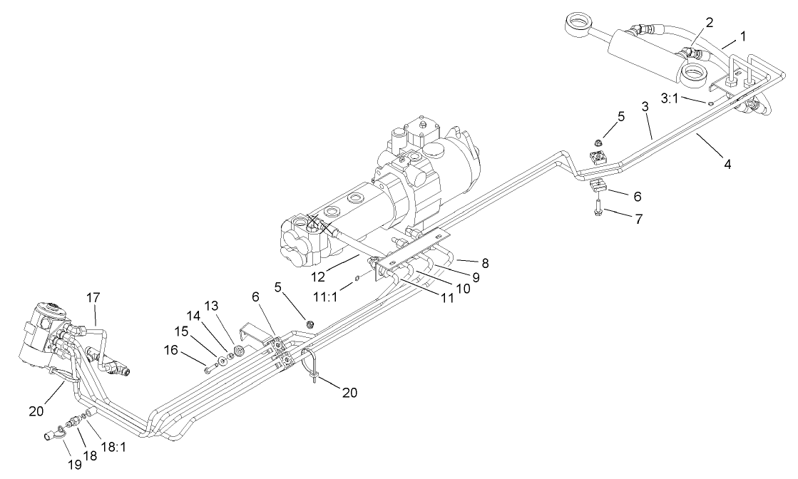 Steering Hydraulic Assembly