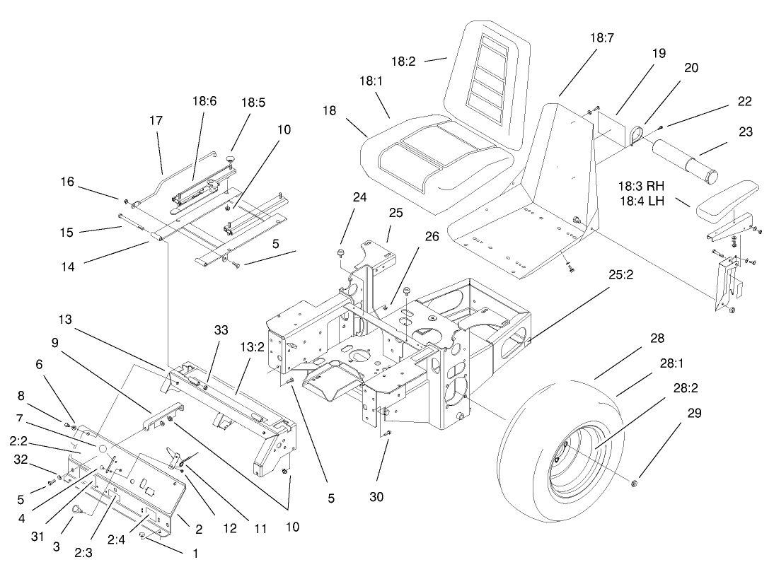 Main Frame Assembly