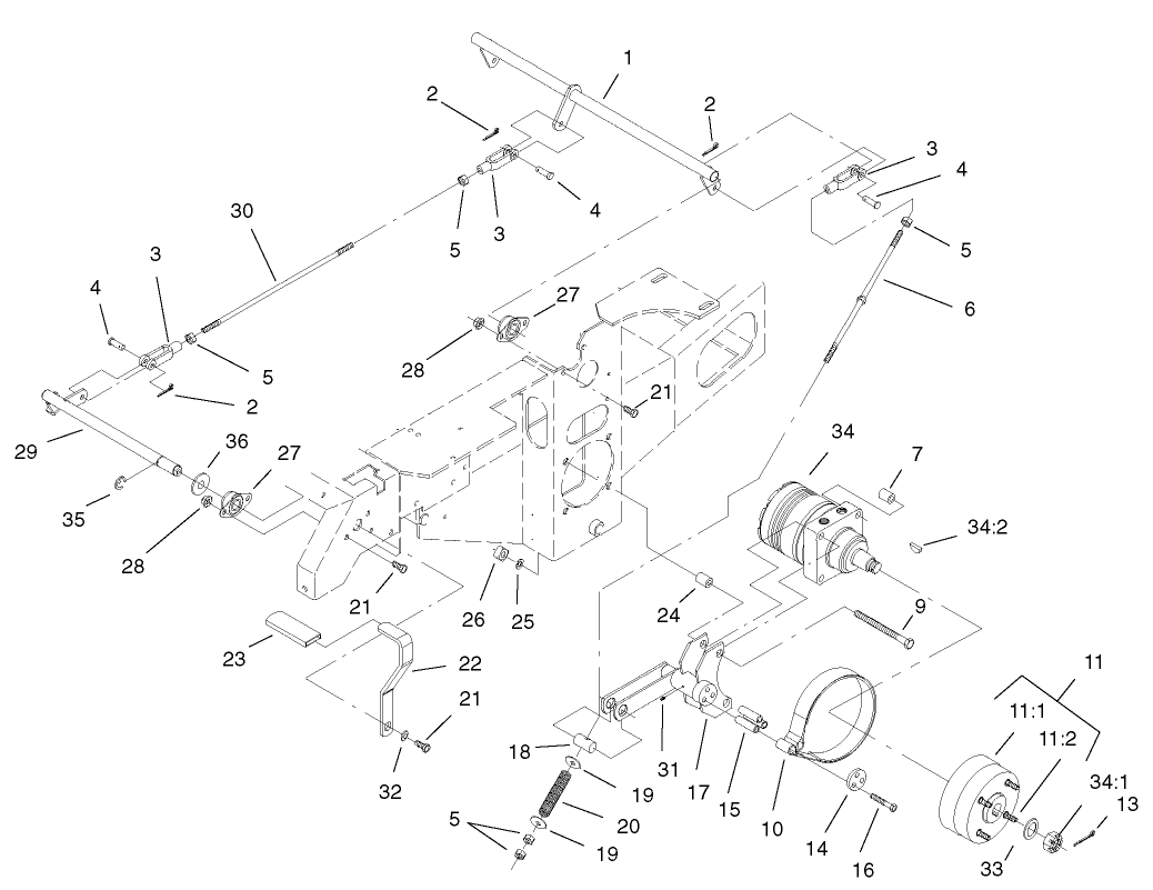 Parking Brake System Assembly