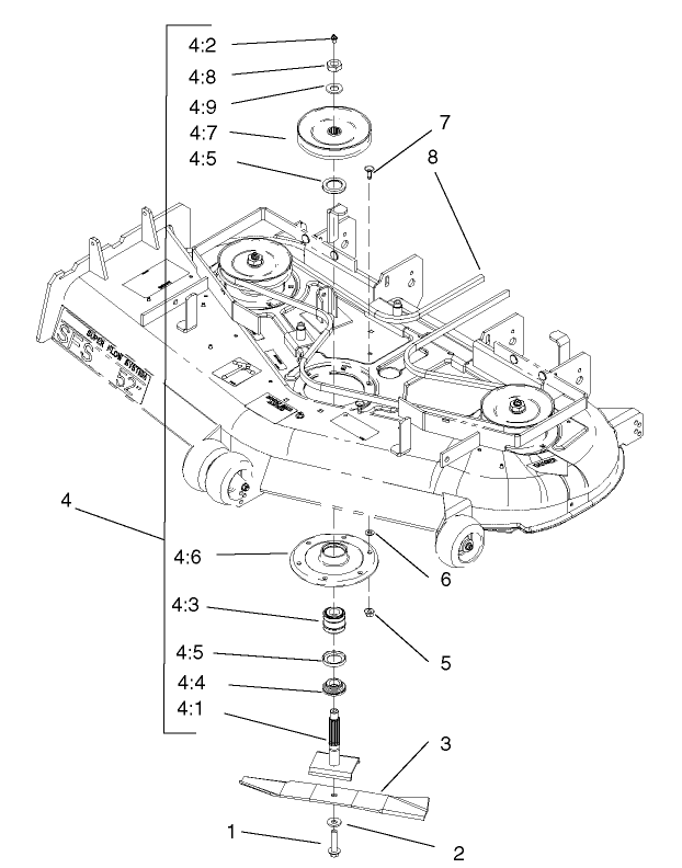 Deck Spindle Assembly