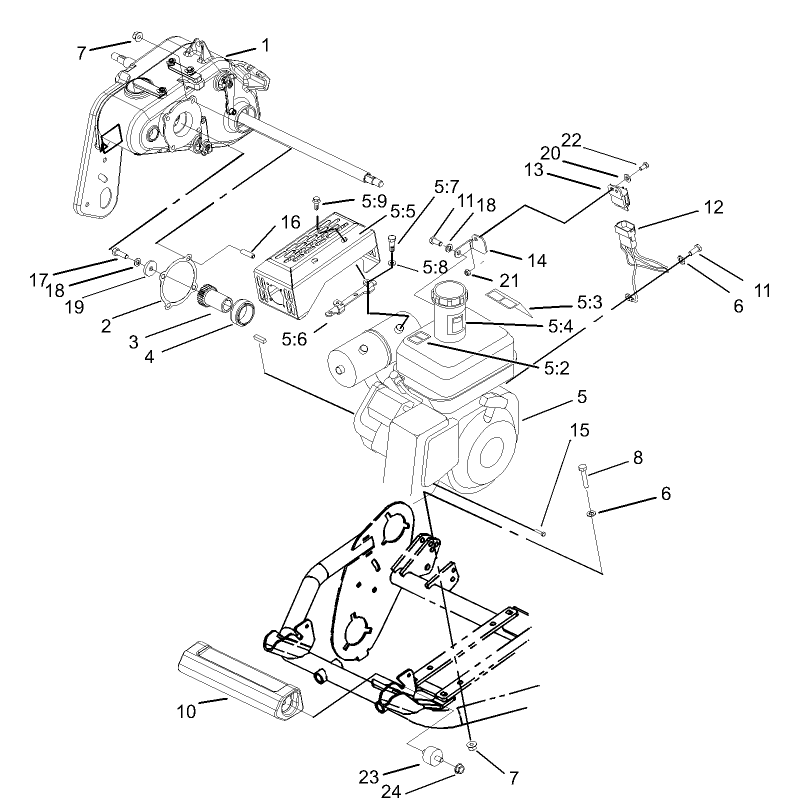 Engine Installation Assembly