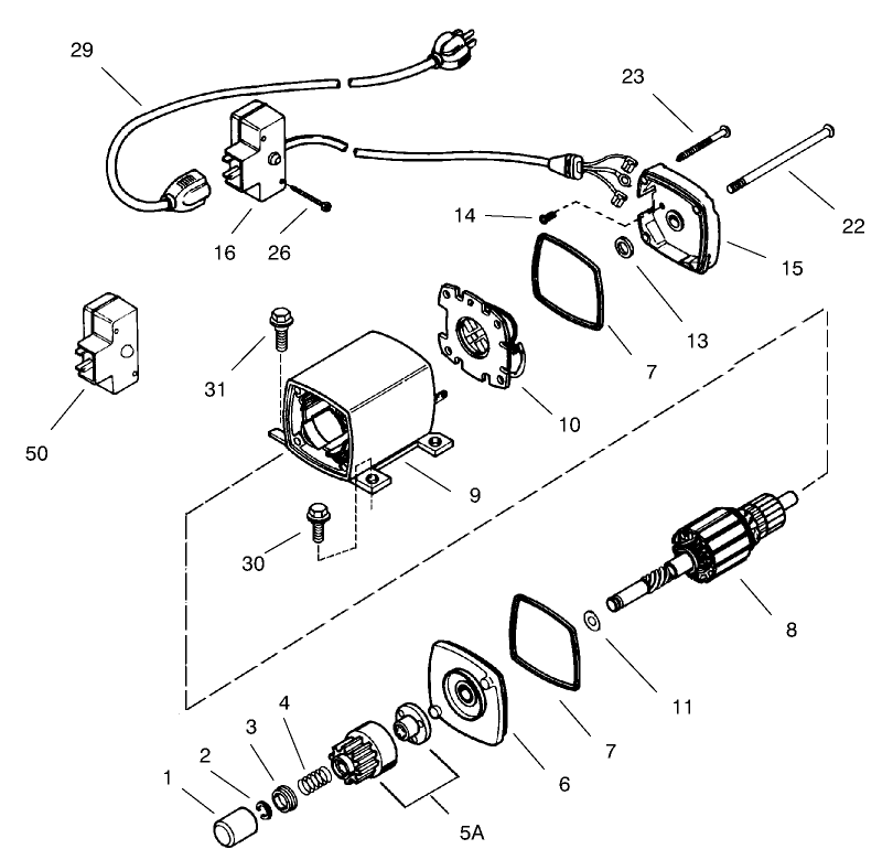 ELECTRIC STARTER NO. 33329D