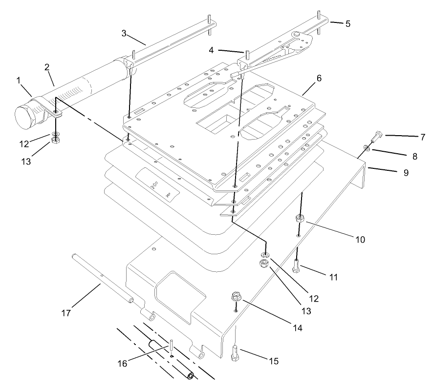 Seat Pivot and Bellow Assembly