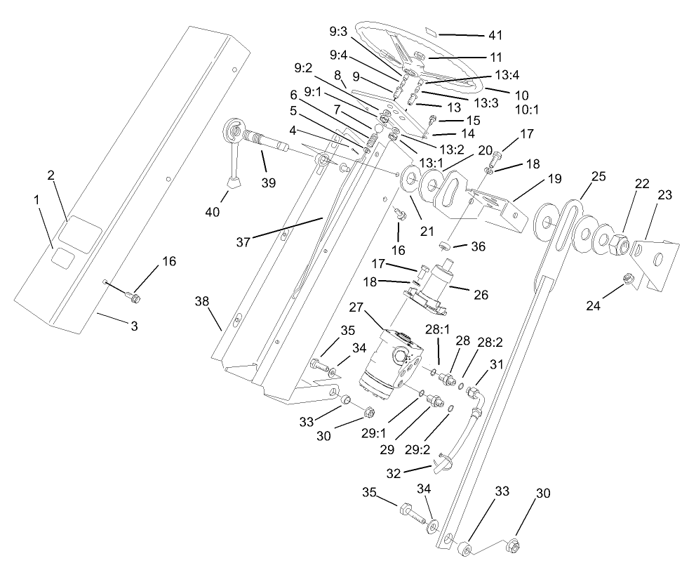 Steering Tower Assembly