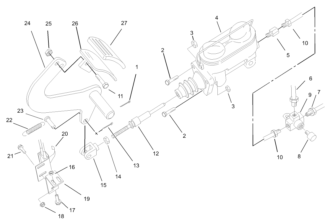Service Brake Assembly