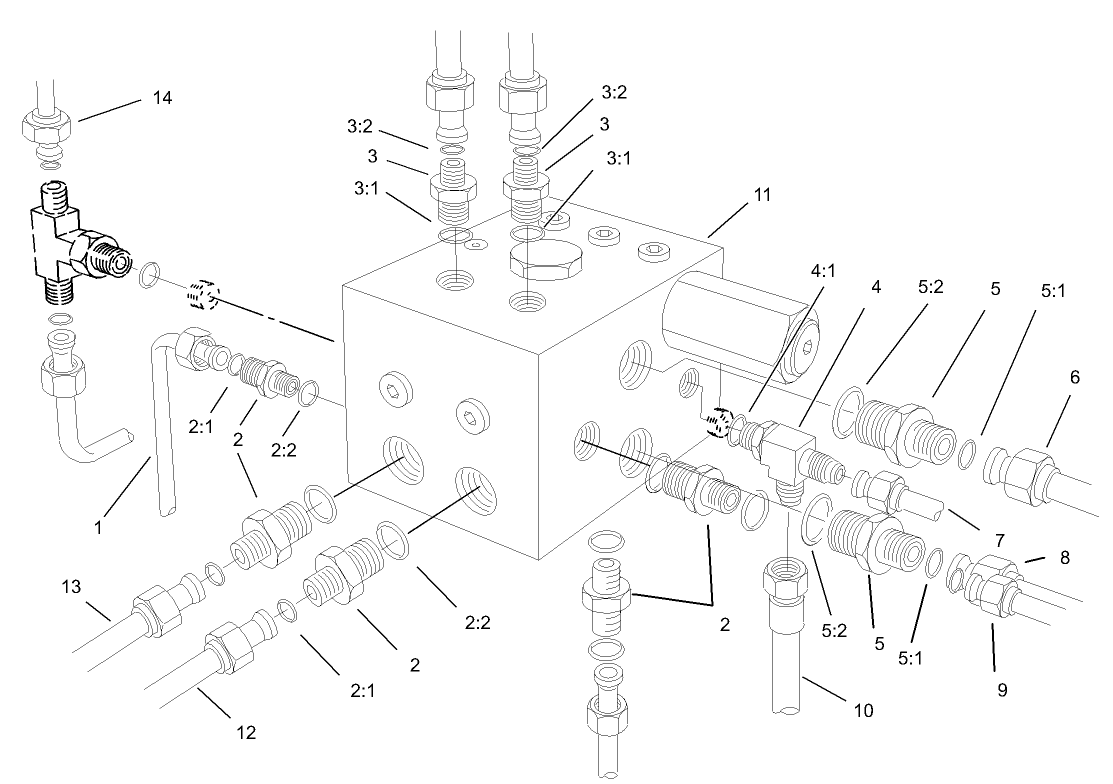 Counterbalance Manifold Installation Assembly
