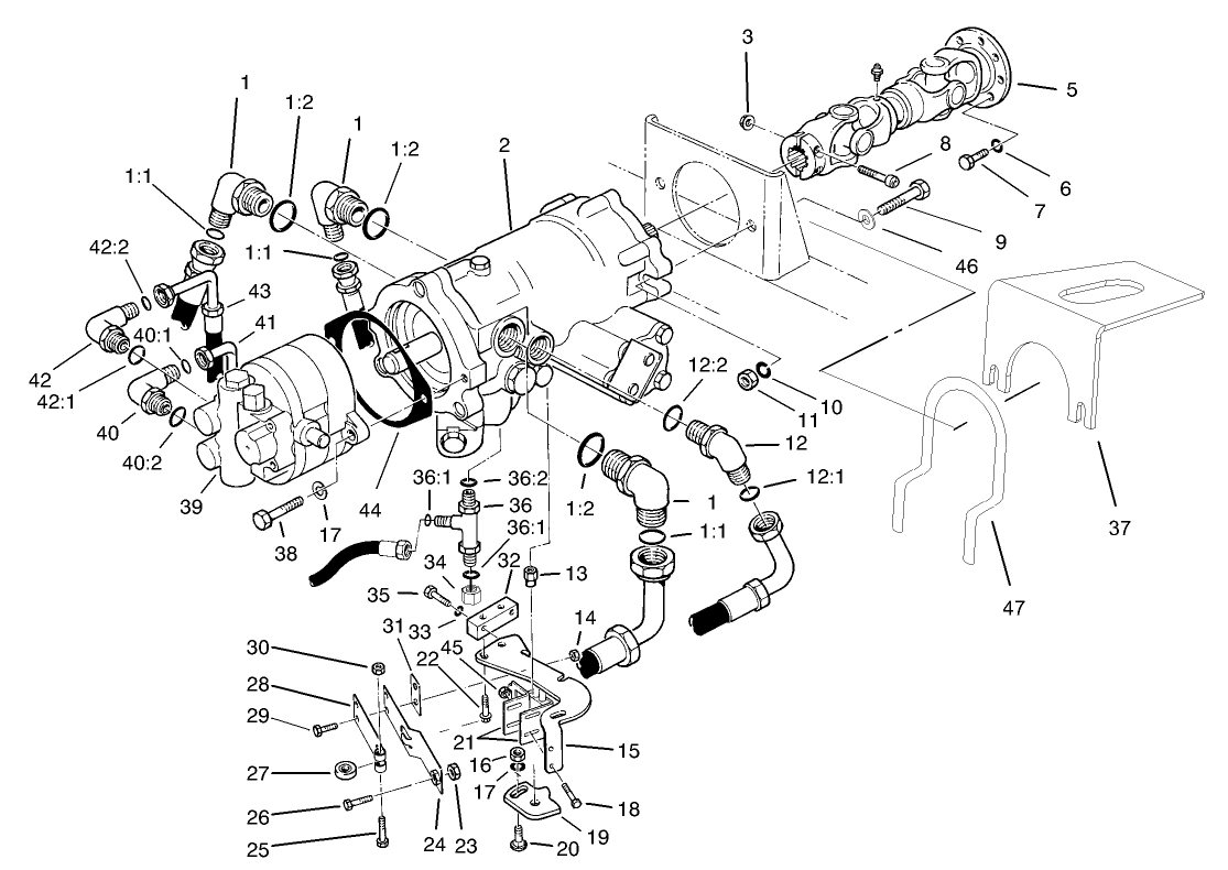 Variable Displacement Pump Installation