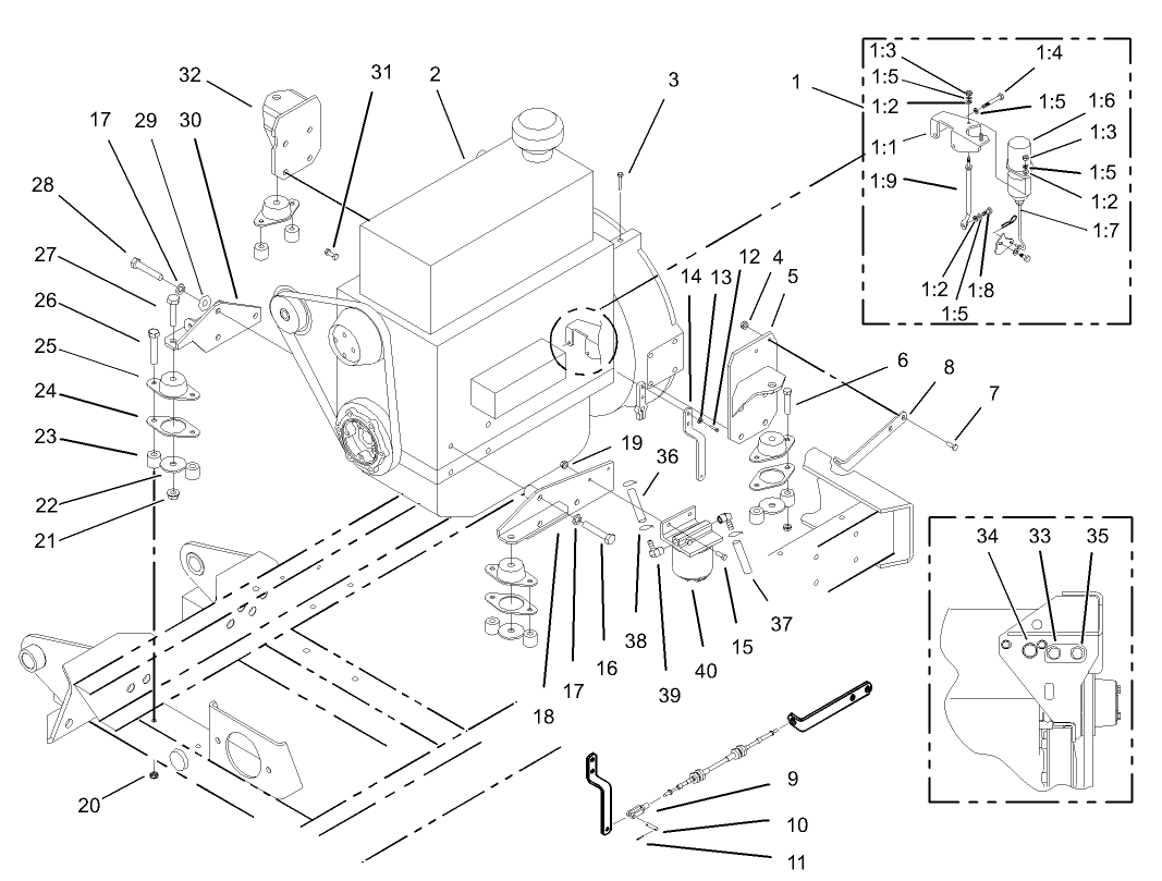 Engine Installation Assembly