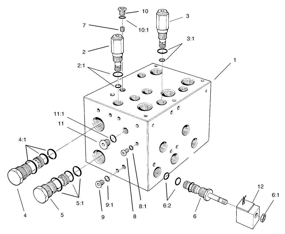 Deck Manifold Assembly No. 95-5908