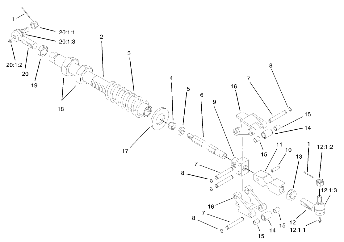 Wing Deck Latch Assembly