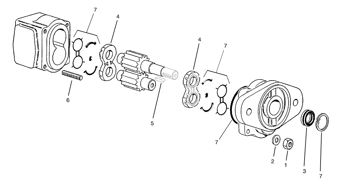 Hydraulic Motor Assembly No. 94-4907