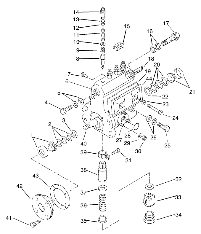 Injection Pump Assembly