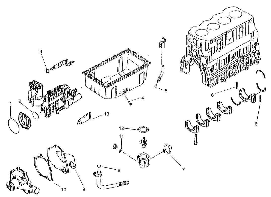 Overhaul Gasket Kit Assembly (Continued)