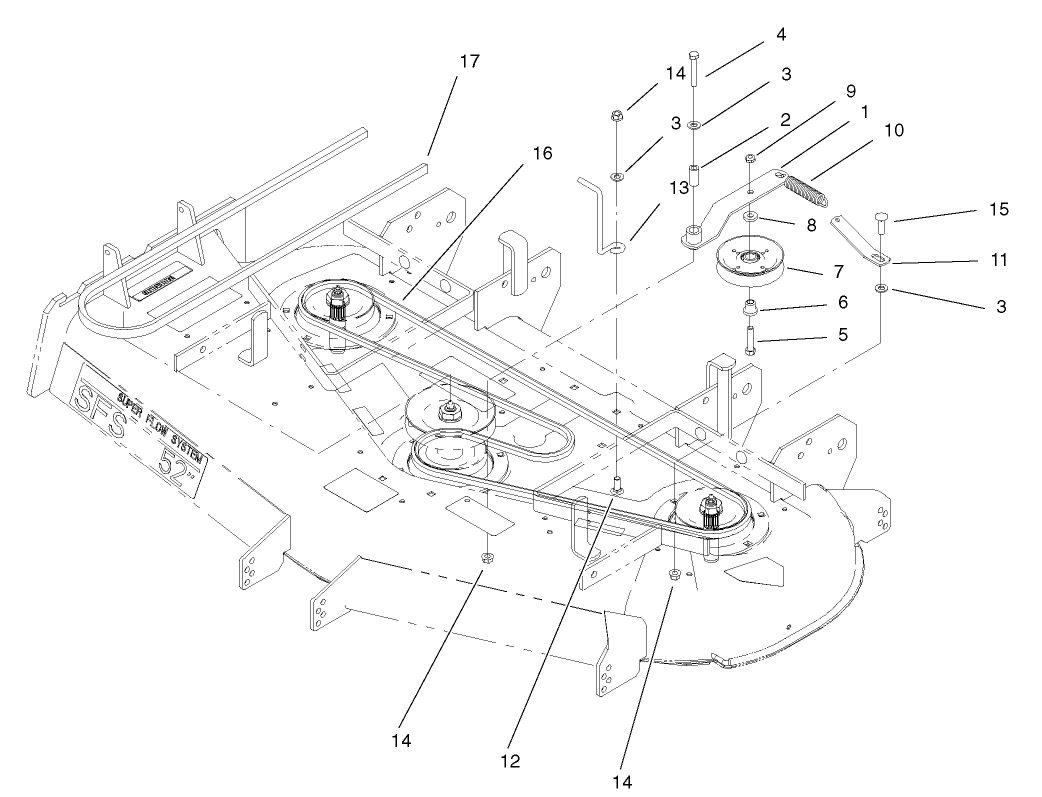 Belt and Idler Arm Assembly