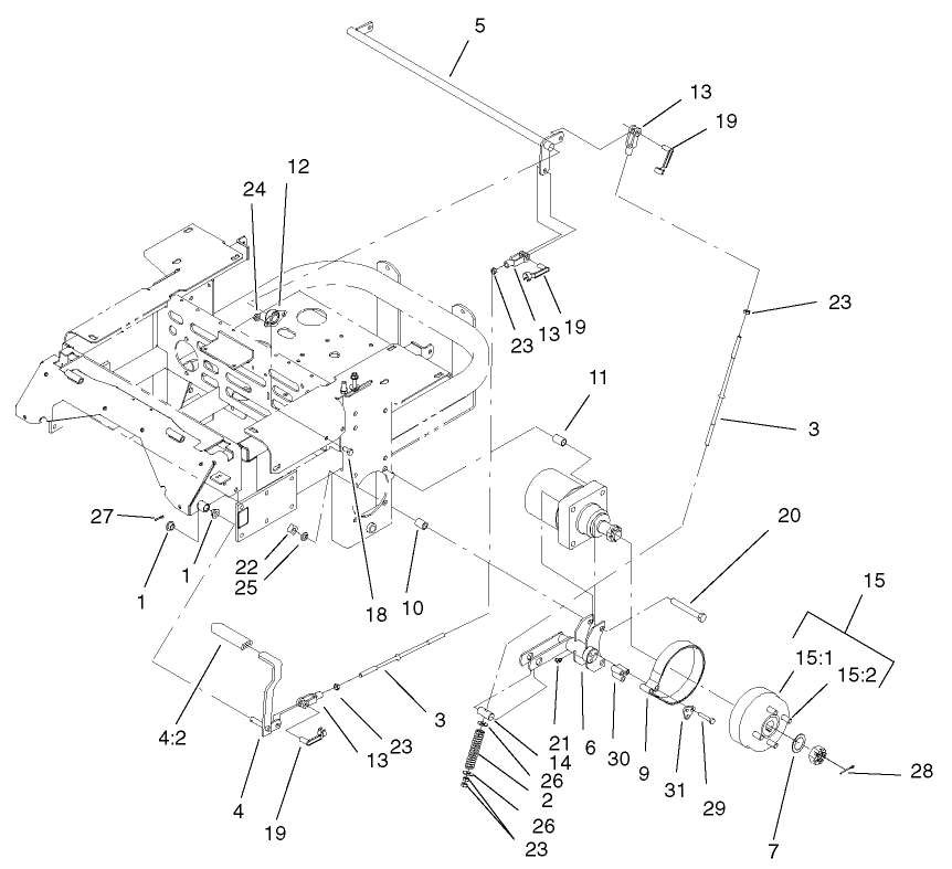 Brake and Wheel Hub Assembly
