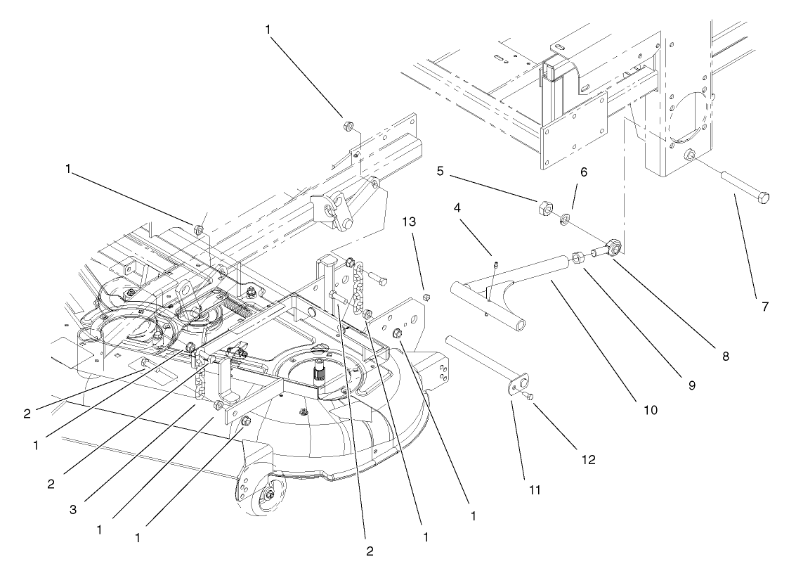 Deck Connection Assembly