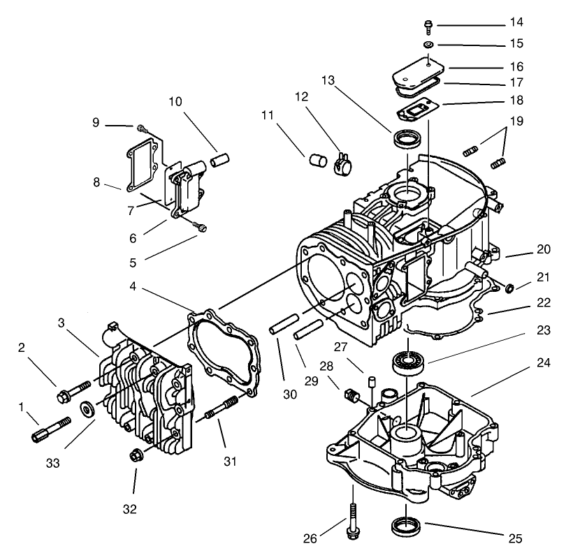Crankcase Assembly Kawasaki FB460V-MS14