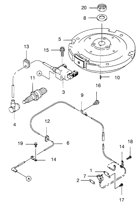 Electric Equipment Assembly Kawasaki FB460V-MS14