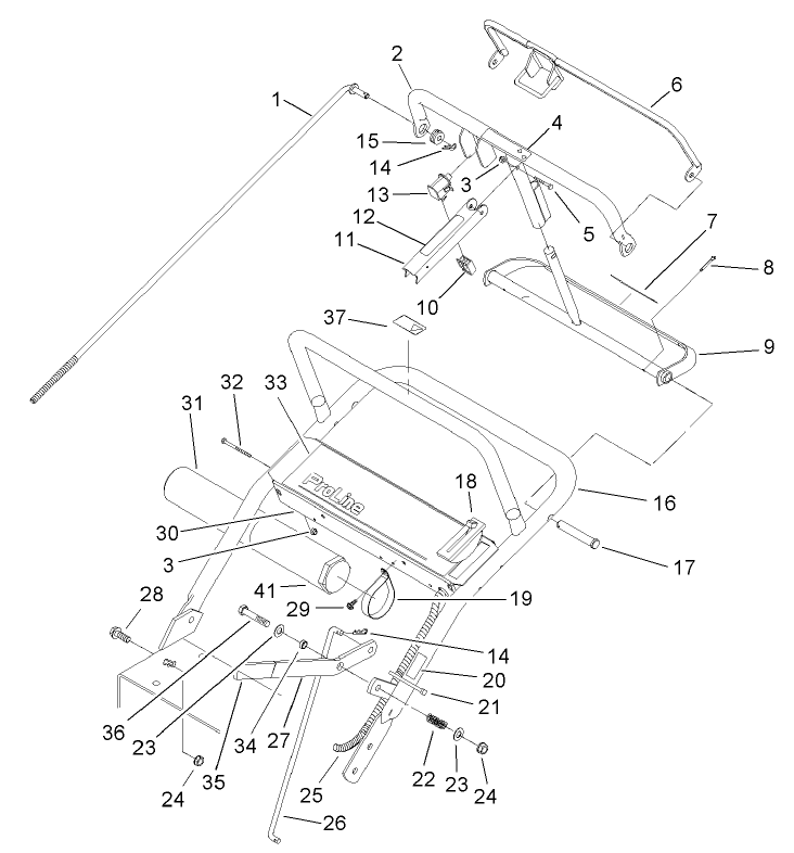 Upper Handle Assembly