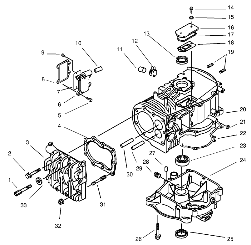 Crankcase Assembly Kawasaki FB460V-MS14