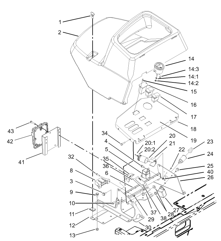 Control Console Assembly
