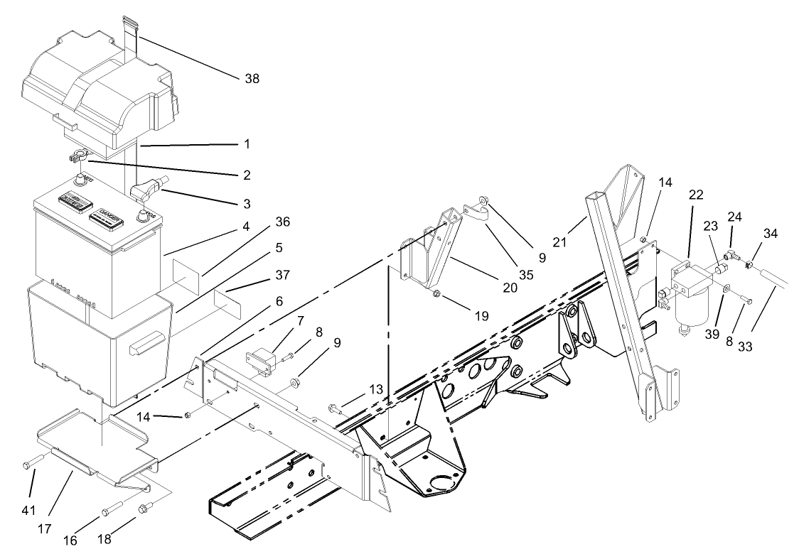 Battery Installation Assembly